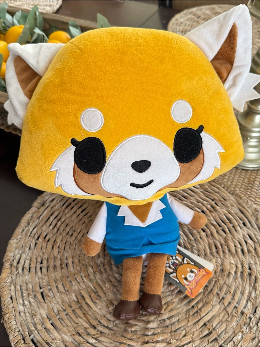 New Sanrio “Happy” Aggretsuko Plush
